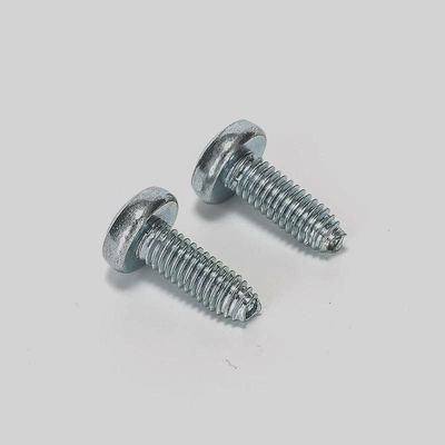 Thread Size M2 M10 Zinc Plate Pan Head Screw DIN7500 PE