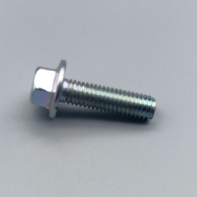 DIN6921 Industrial Grade Machine Bolt with Full Thread and Plate Zinc Coating