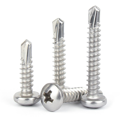 DIN7504 Standard Corrosion Resistance Phillips Pan Head Self Drilling Screw
