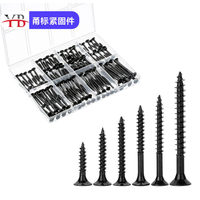 Black Bugle Head Drywall Screw Phillips Drive for Wood and Construction