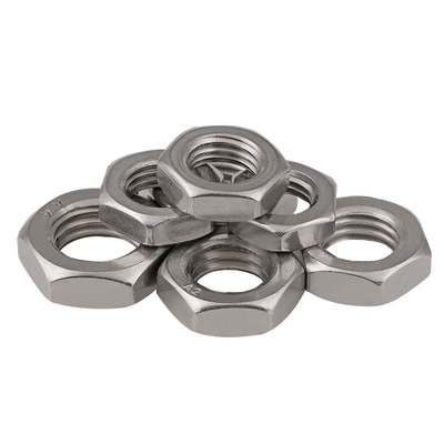 ISO4035 Hex Thin Nut Stainless Steel Zinc Coated M3-M24