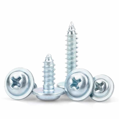 DIN968 Pan Head Self Tapping Screw Yellow Zinc Plated