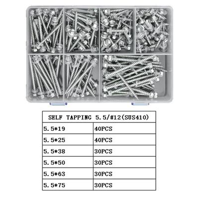 Various Specifications Self Drilling Screws Packaged In Plastic