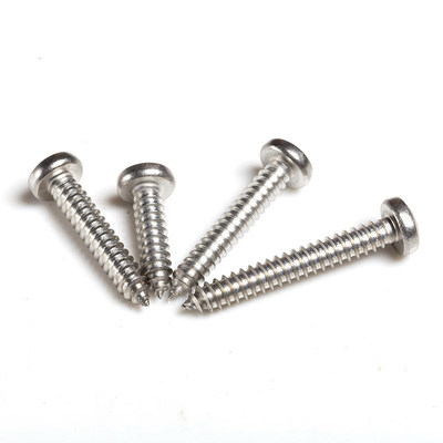 GB845 Cross Recessed Pan Head Self Tapping Screws Stainless Steel/Carbon Steel Anti-Corrosion Wide Applications
