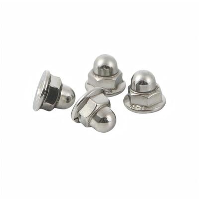 High Precision Stainless Steel GB/T 802.3 Hex Flange Cap Nut