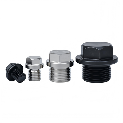 DIN910 Standard Hexagon Head Pipe Plug Carbon Steel Zinc Plated for Industrial Sealing