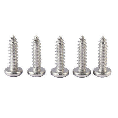 Factory Direct DIN7981 Pan Head Self Tapping Screws Cross Recessed Thread Forming Screws with Pilot Point