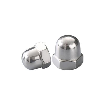 Clean Deburred Finish Acorn Cap Nuts Hexagon Dome Cover GB923