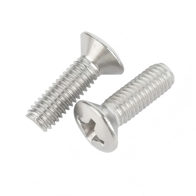OEM GB/T 820 Cross Recessed Raised Countersunk Head Bolts Stainless Steel